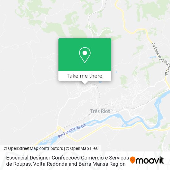 Essencial Designer Confeccoes Comercio e Servicos de Roupas map