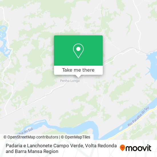 Padaria e Lanchonete Campo Verde map
