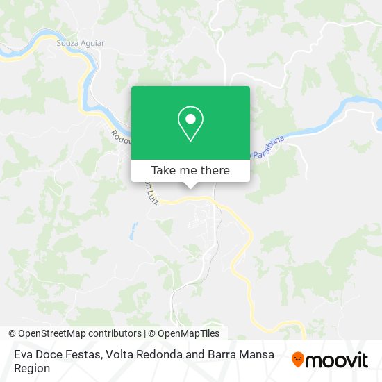 Eva Doce Festas map