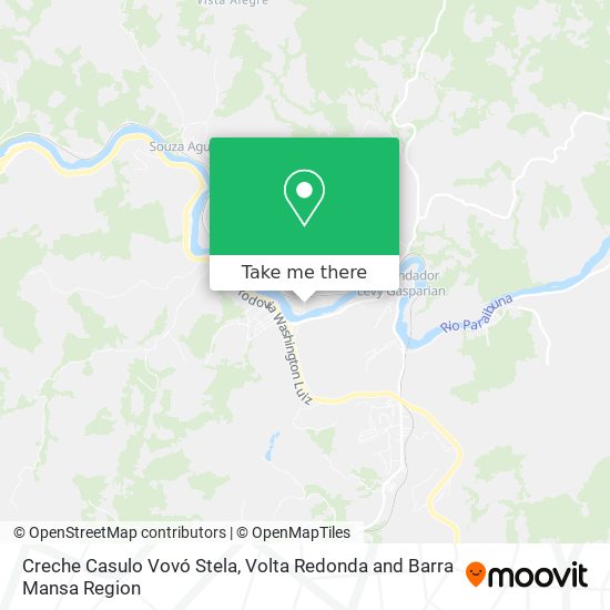 Creche Casulo Vovó Stela map