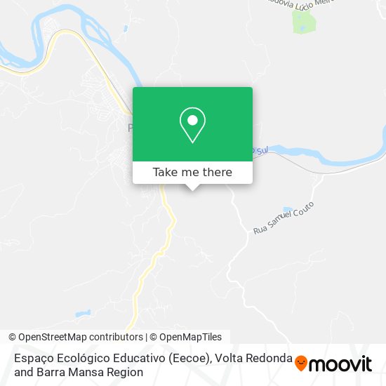 Espaço Ecológico Educativo (Eecoe) map
