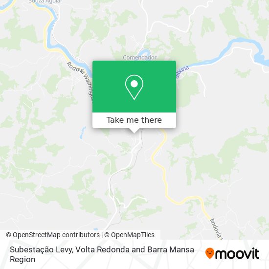 Subestação Levy map