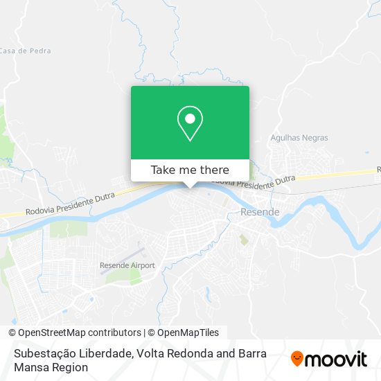 Subestação Liberdade map