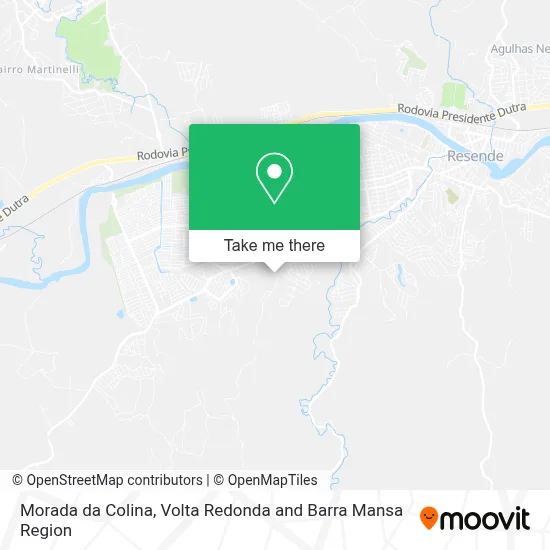 Morada da Colina map