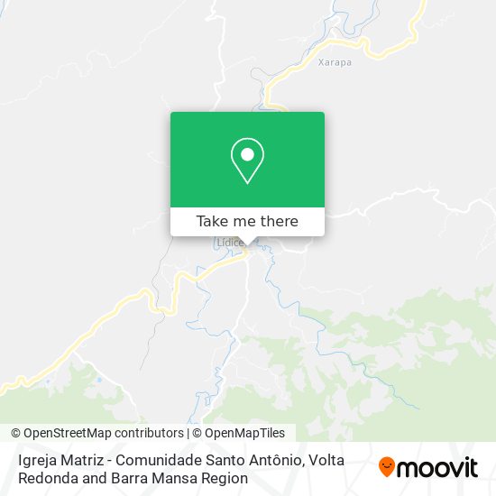 Igreja Matriz - Comunidade Santo Antônio map