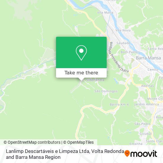 Lanlimp Descartáveis e Limpeza Ltda map