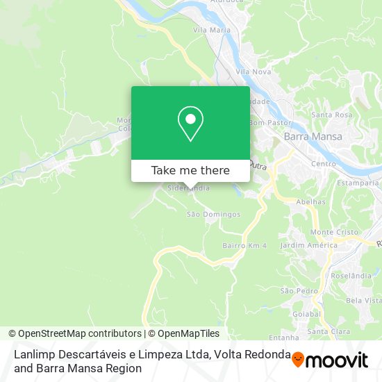 Lanlimp Descartáveis e Limpeza Ltda map