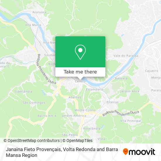 Janaina Fieto Provençais map