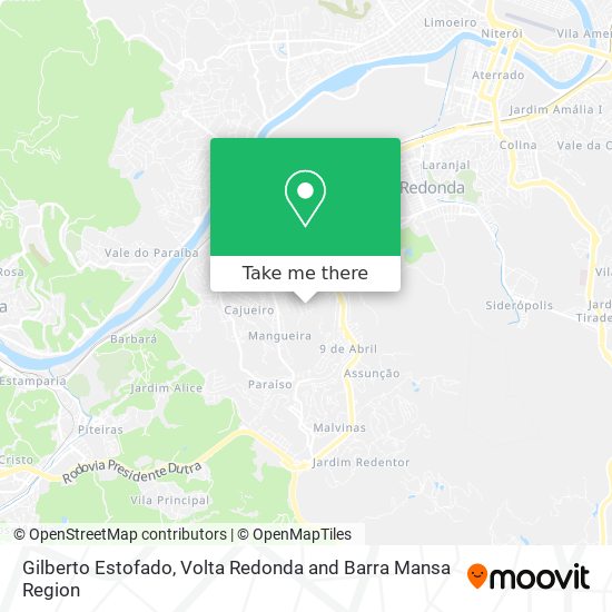 Gilberto Estofado map