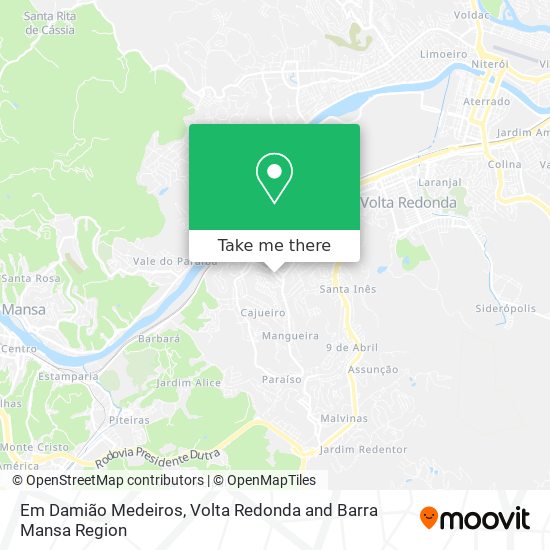 Em Damião Medeiros map