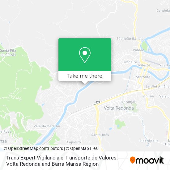 Trans Expert Vigilância e Transporte de Valores map