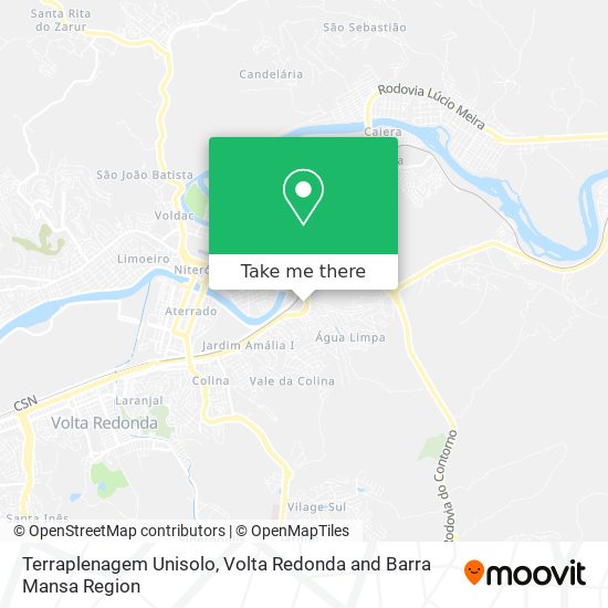 Terraplenagem Unisolo map