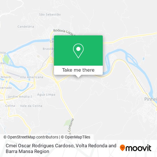 Cmei Oscar Rodrigues Cardoso map