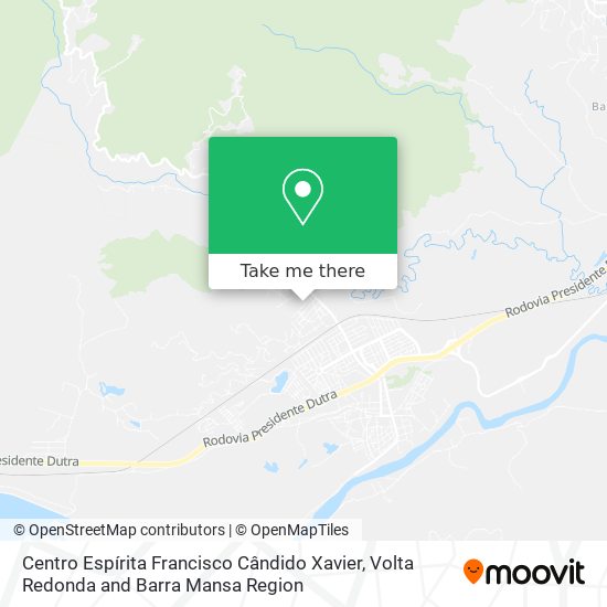 Centro Espírita Francisco Cândido Xavier map