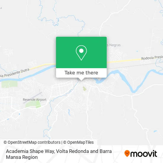 Academia Shape Way map