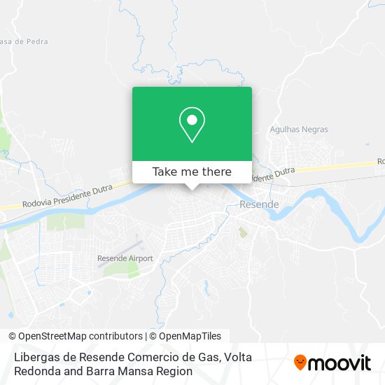 Libergas de Resende Comercio de Gas map