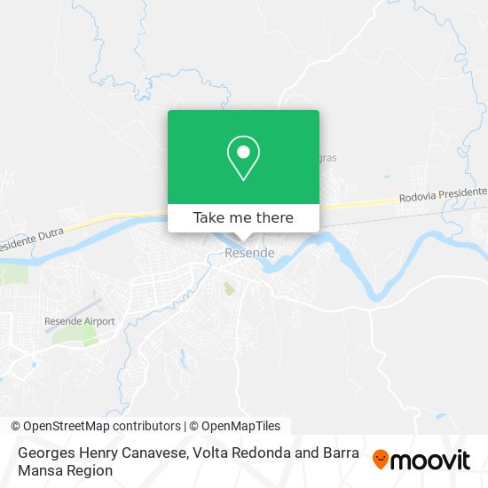 Georges Henry Canavese map