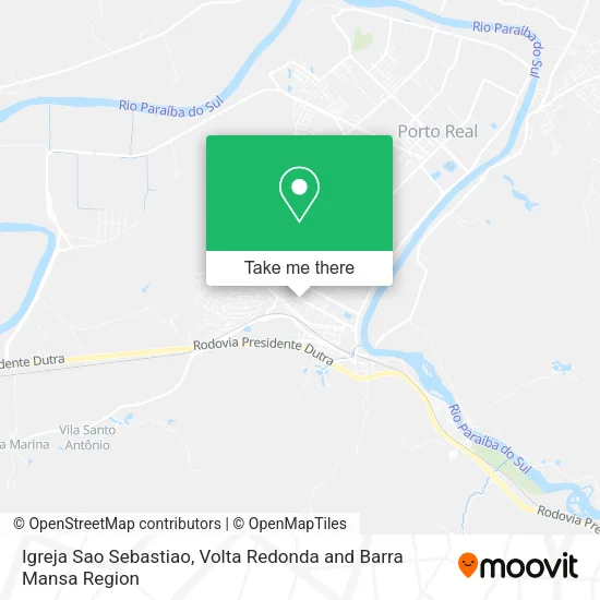 Igreja Sao Sebastiao map