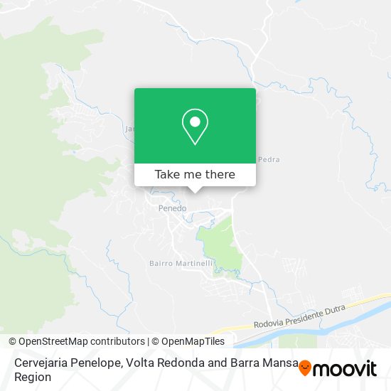 Cervejaria Penelope map