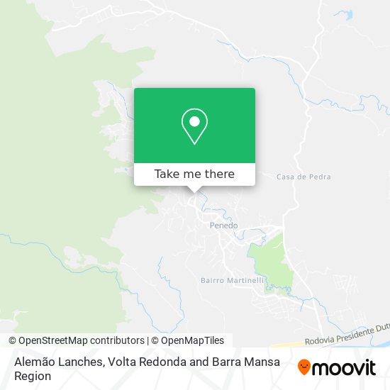 Alemão Lanches map