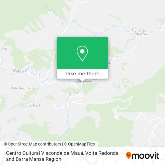 Centro Cultural Visconde de Mauá map