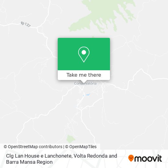 Clg Lan House e Lanchonete map