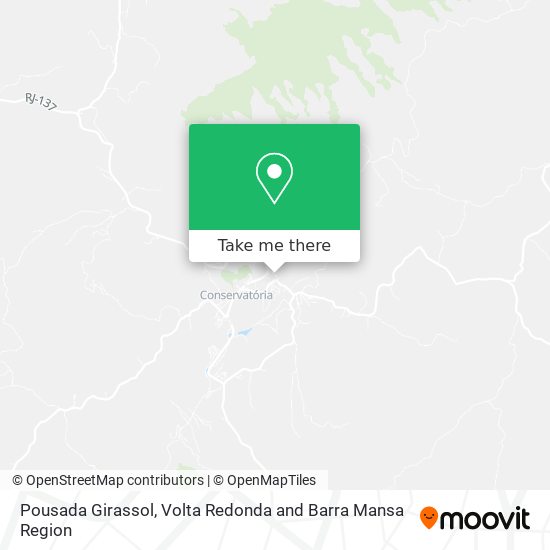 Pousada Girassol map