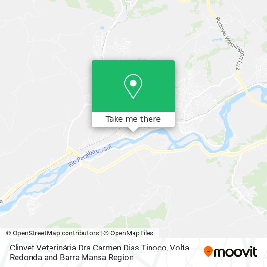 Mapa Clinvet Veterinária Dra Carmen Dias Tinoco