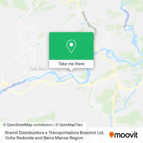 Bramil Distribuidora e Transportadora Brasimil Ltd map