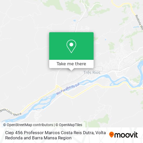 Ciep 456 Professor Marcos Costa Reis Dutra map
