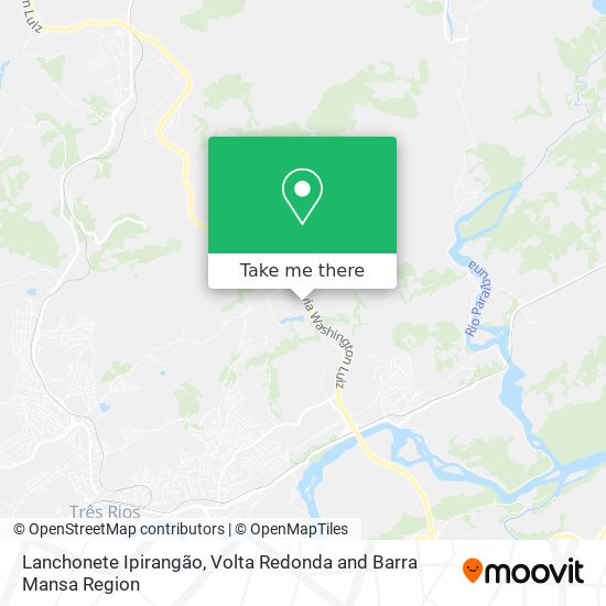 Lanchonete Ipirangão map