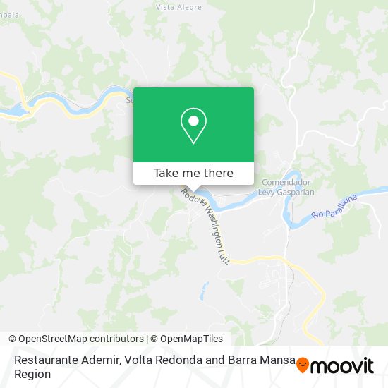 Restaurante Ademir map