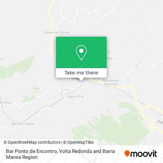 Bar Ponto de Encontro map