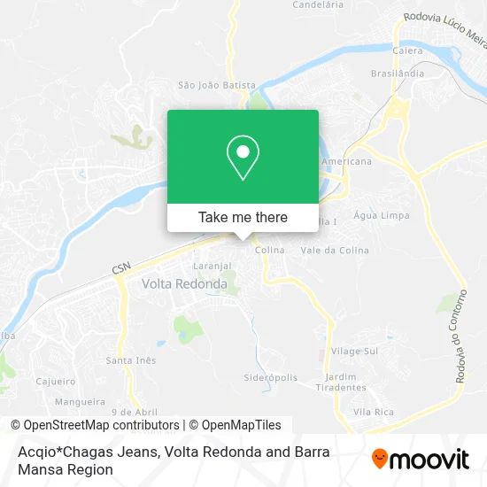Acqio*Chagas Jeans map