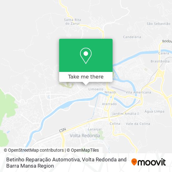 Betinho Reparação Automotiva map