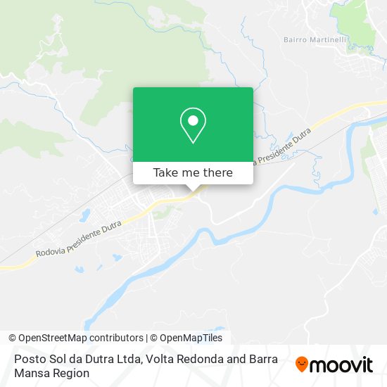 Posto Sol da Dutra Ltda map