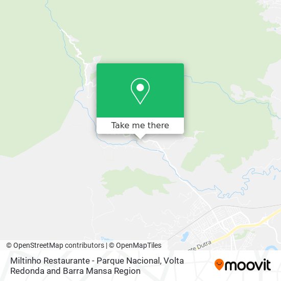 Miltinho Restaurante - Parque Nacional map