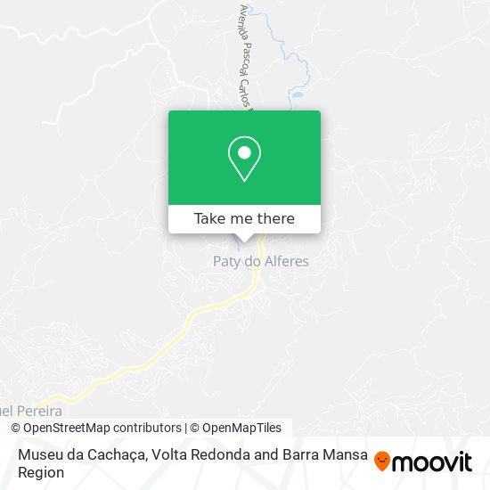 Museu da Cachaça map