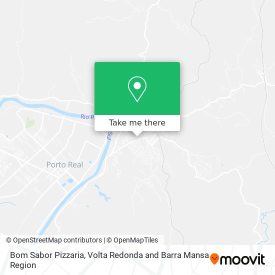 Bom Sabor Pizzaria map