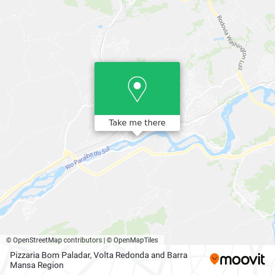 Pizzaria Bom Paladar map