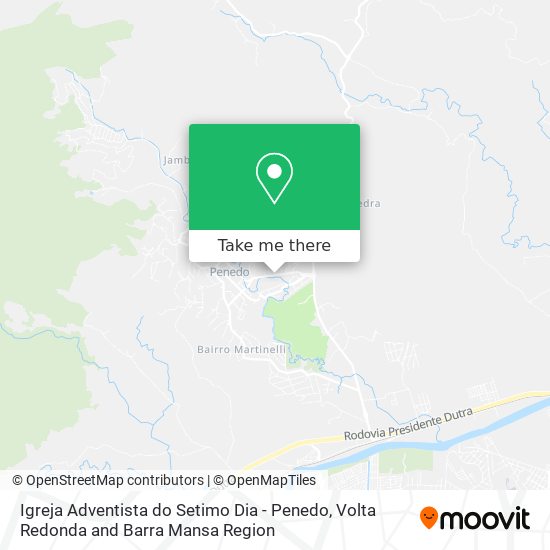 Igreja Adventista do Setimo Dia - Penedo map