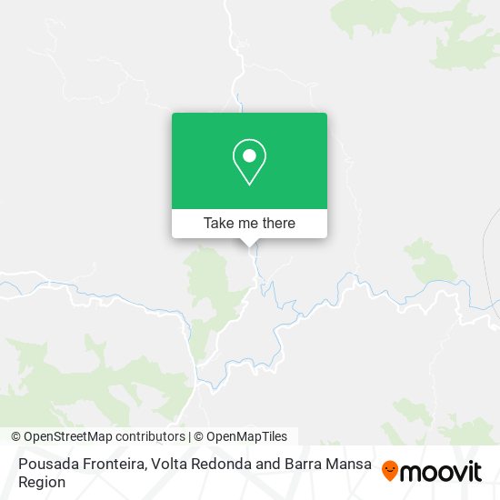 Pousada Fronteira map