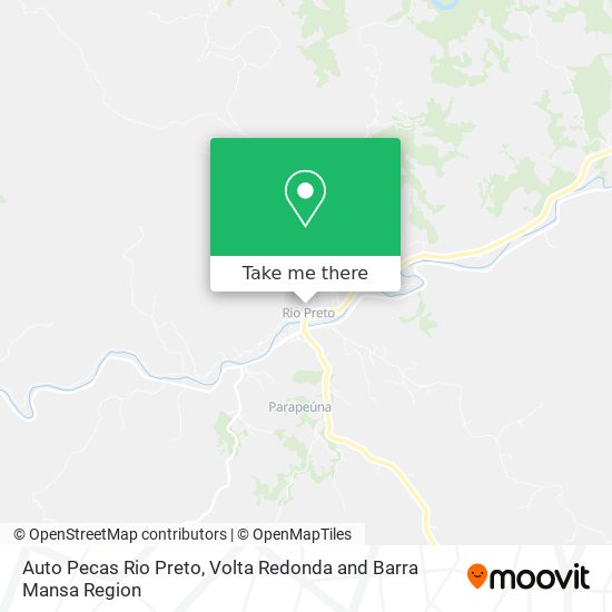 Auto Pecas Rio Preto map