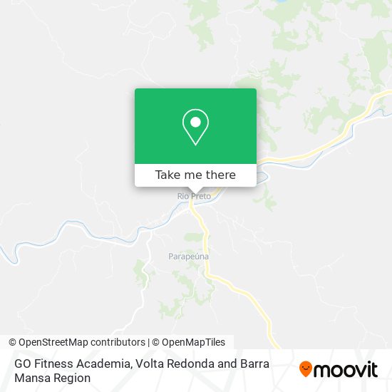 GO Fitness Academia map