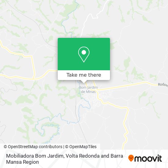 Mobiliadora Bom Jardim map