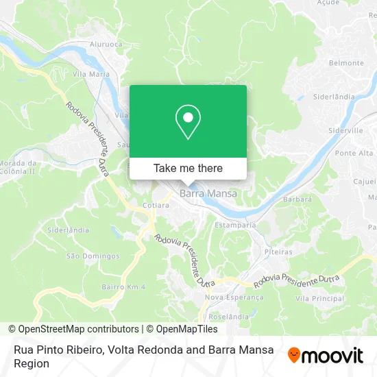 Rua Pinto Ribeiro map