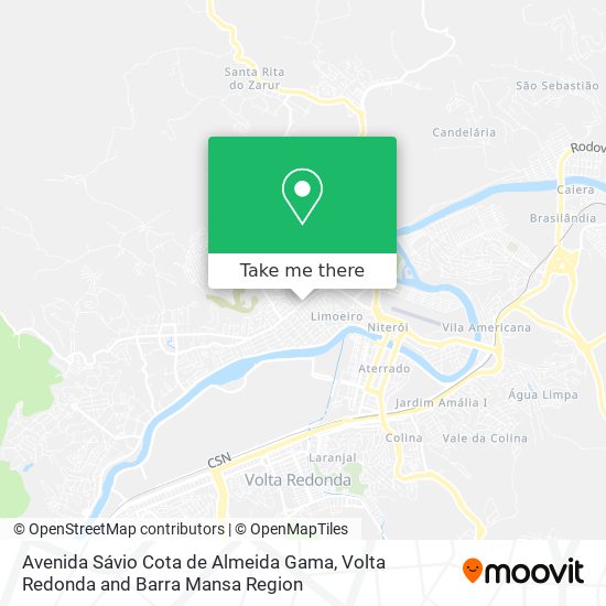 Avenida Sávio Cota de Almeida Gama map