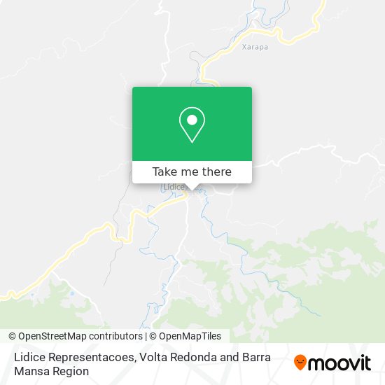 Lidice Representacoes map