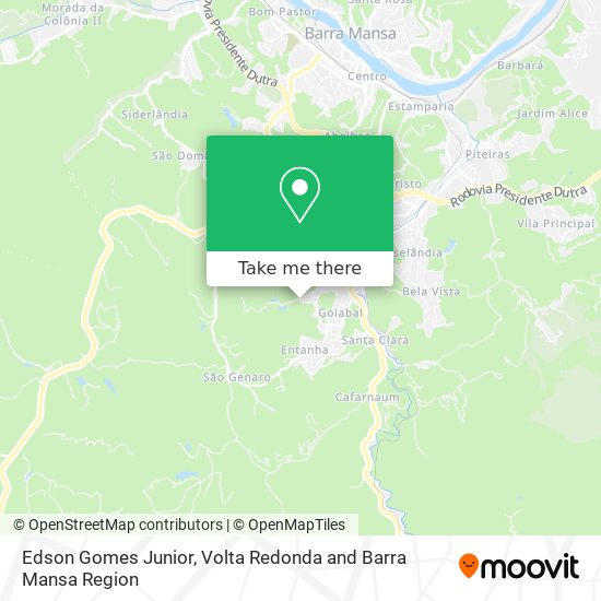 Edson Gomes Junior map