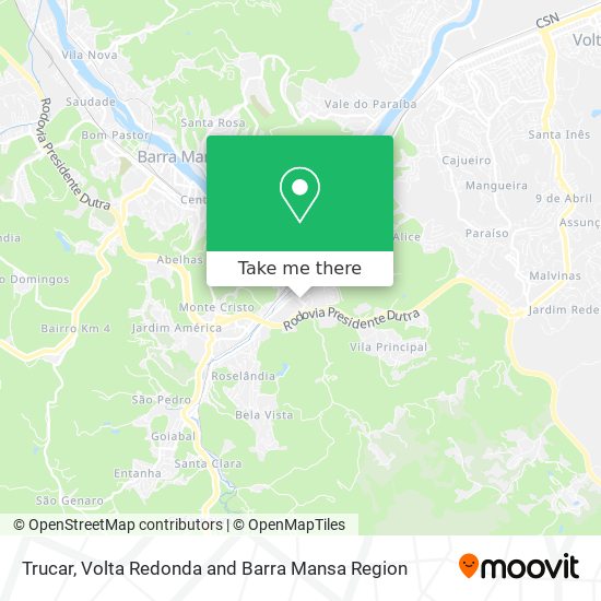 Trucar map